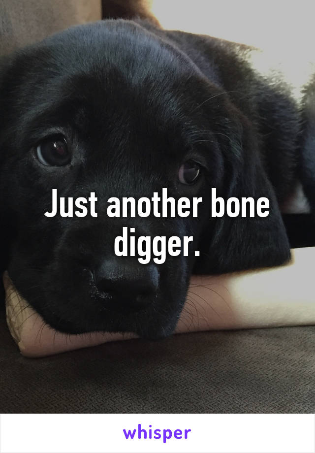 Just another bone digger.