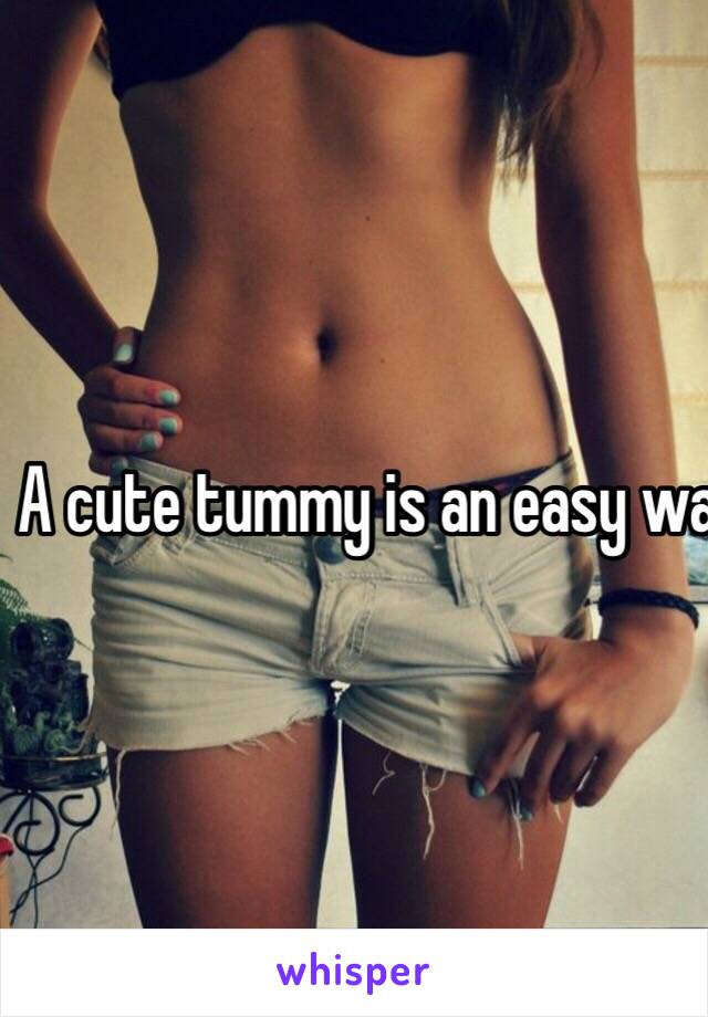 A cute tummy is an easy way to my heart 👌🏼. The midriff can be so damn sexy