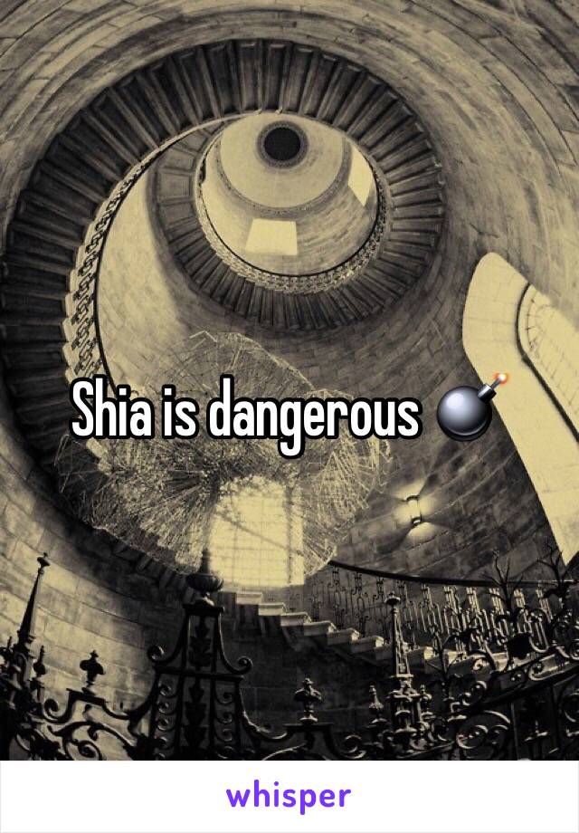 Shia is dangerous 💣
