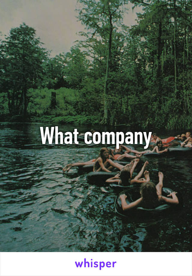What company