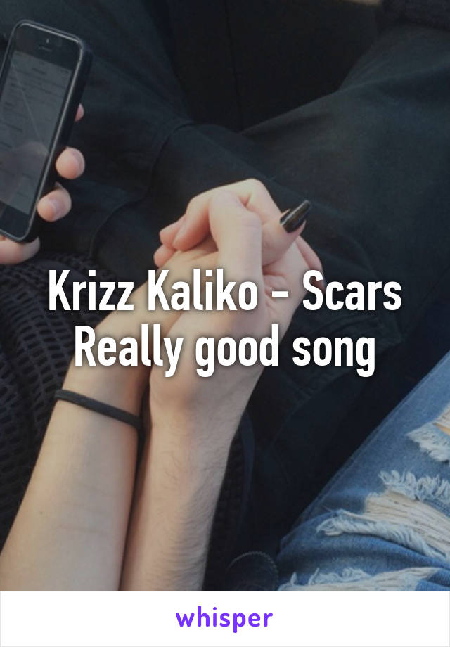 Krizz Kaliko - Scars
Really good song