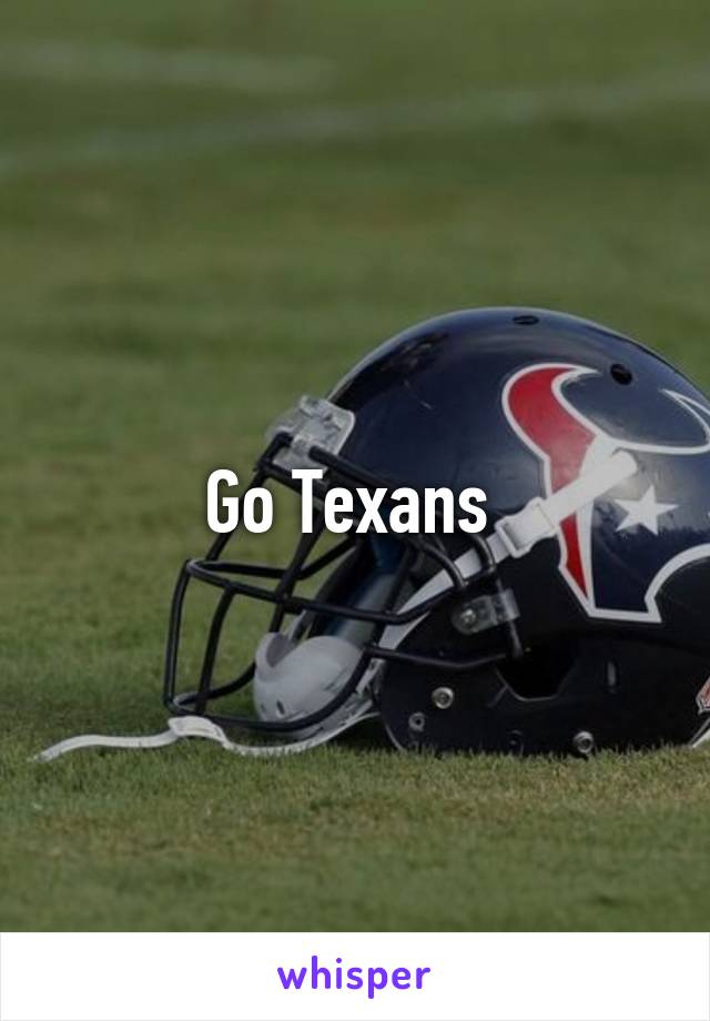 Go Texans 