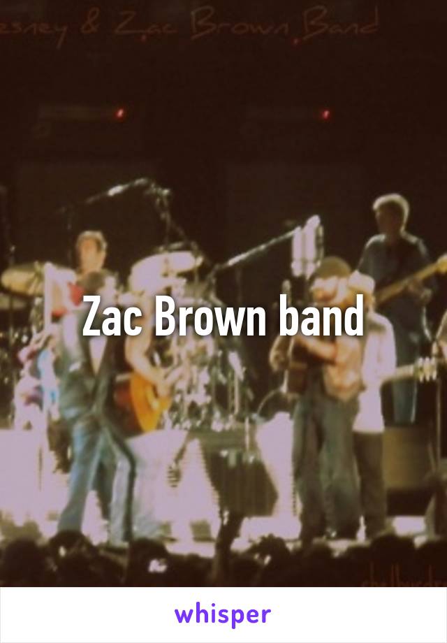 Zac Brown band