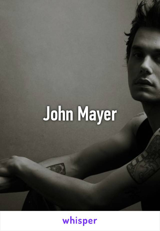 John Mayer