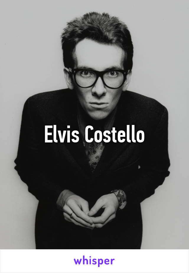 Elvis Costello