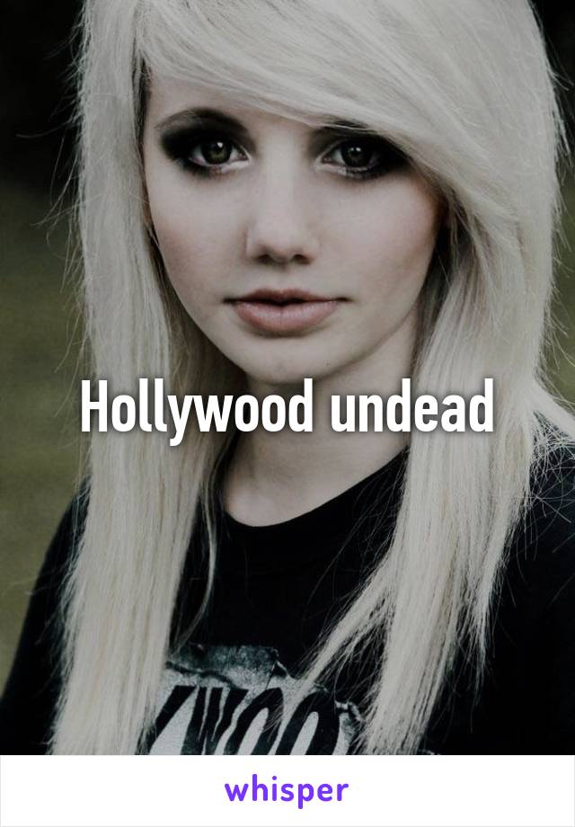 Hollywood undead