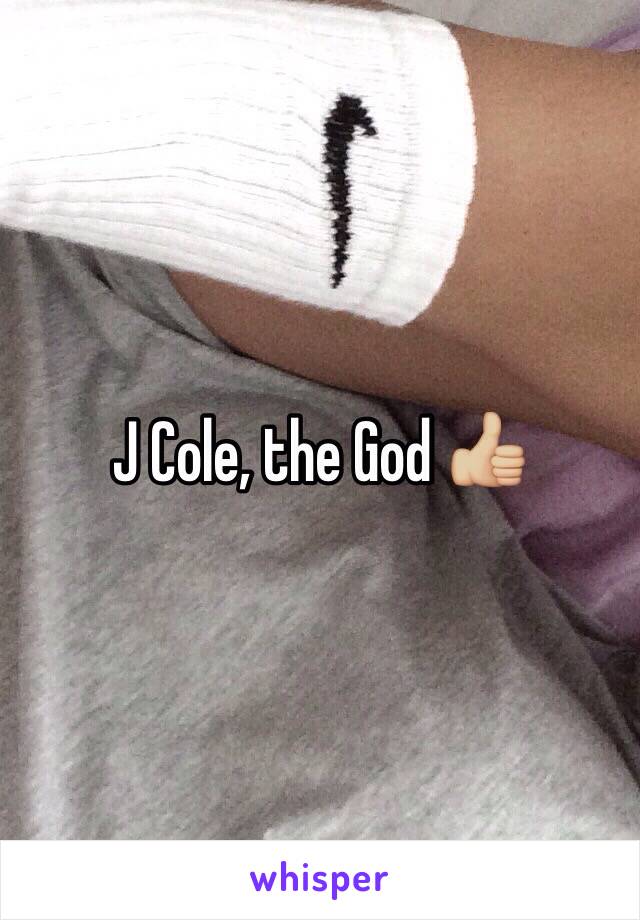 J Cole, the God 👍🏼