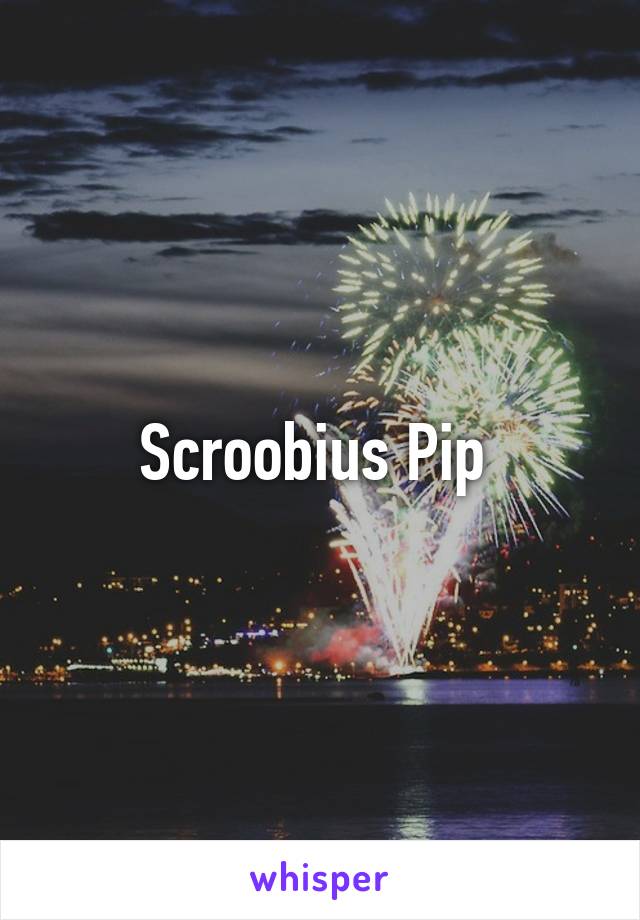 Scroobius Pip 