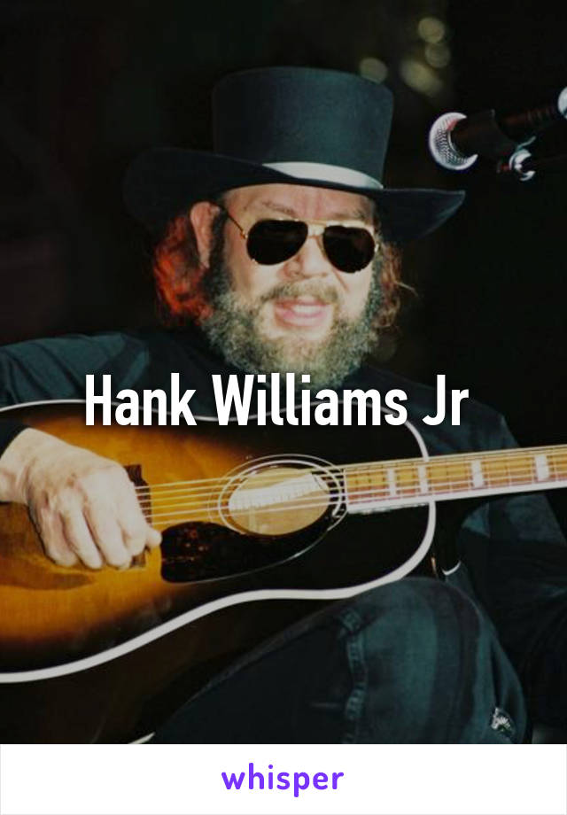 Hank Williams Jr 