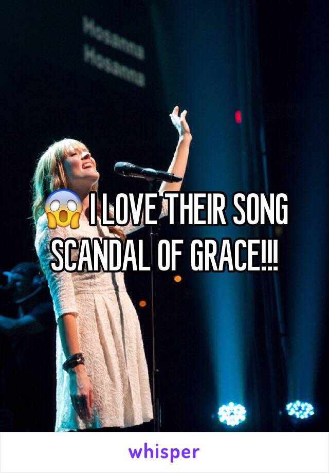 😱 I LOVE THEIR SONG SCANDAL OF GRACE!!!