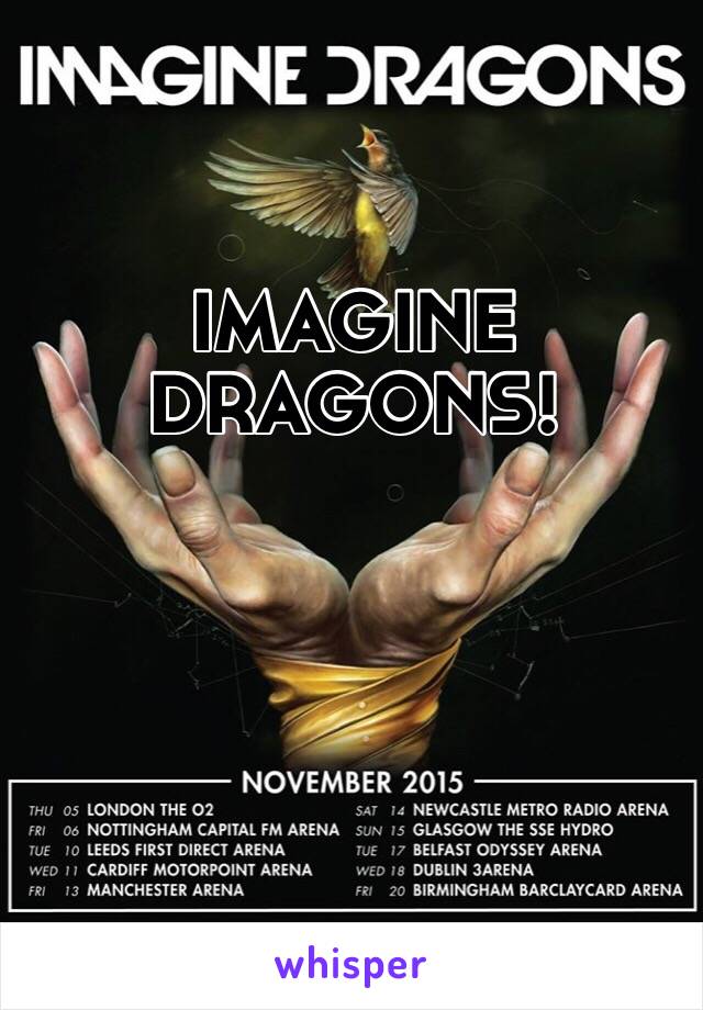 IMAGINE DRAGONS!