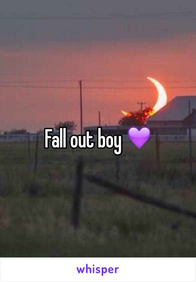 Fall out boy 💜