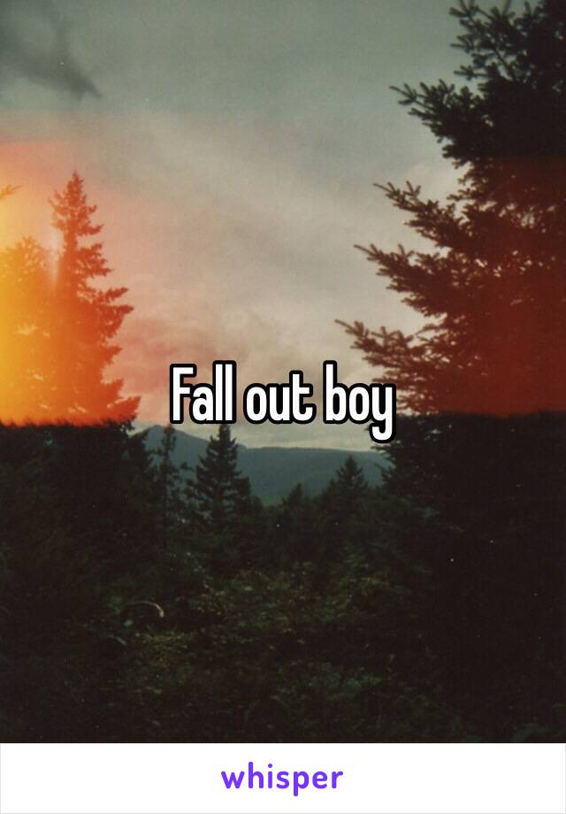 Fall out boy