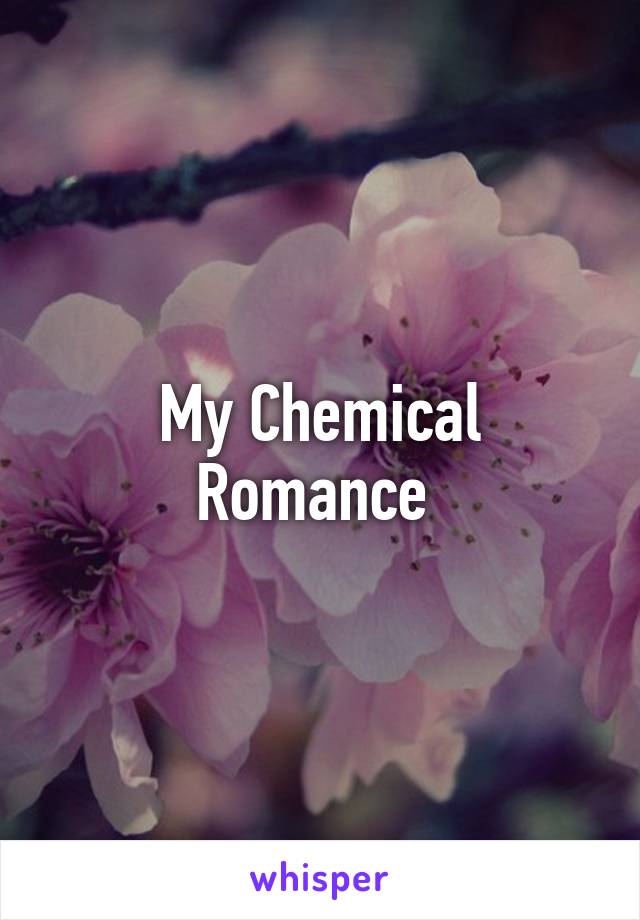 My Chemical Romance 