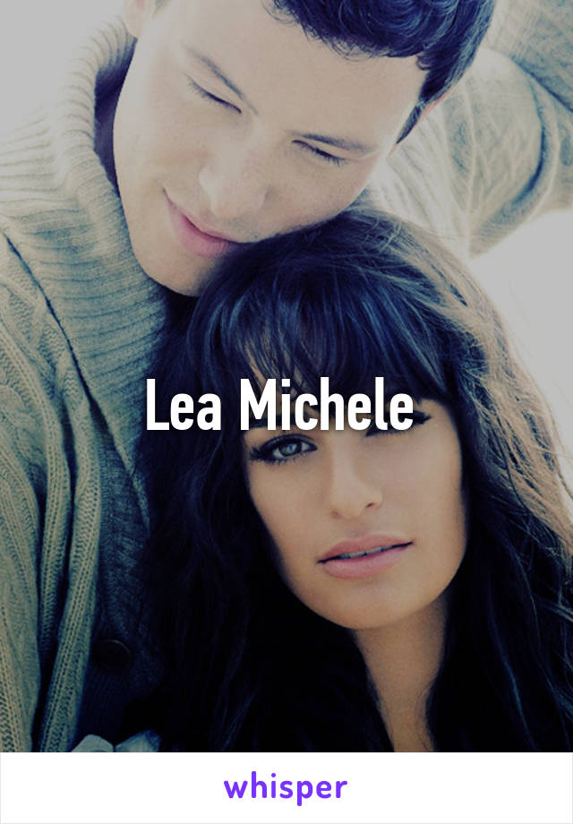 Lea Michele 