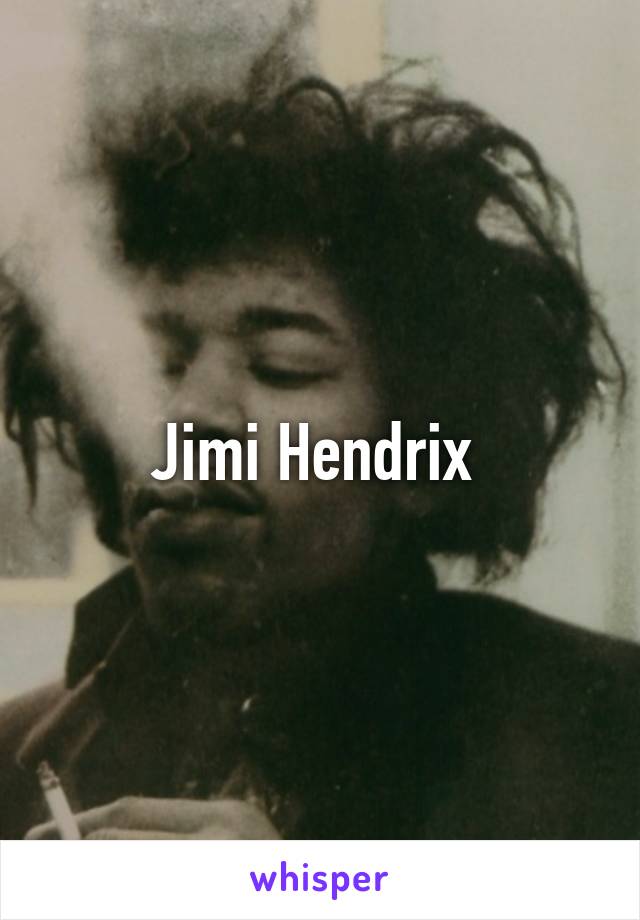 Jimi Hendrix 