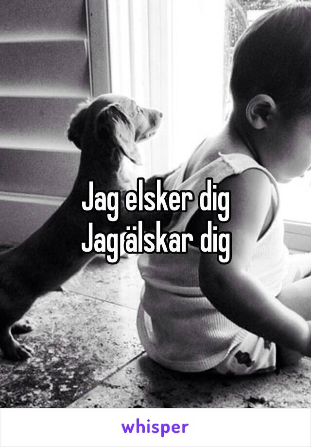 Jag elsker dig
Jag älskar dig 