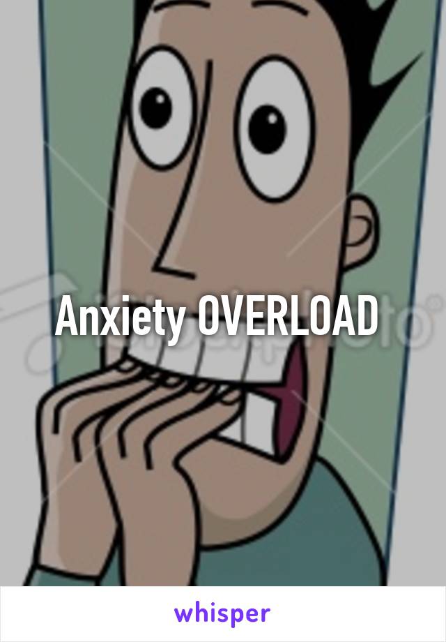 Anxiety OVERLOAD 