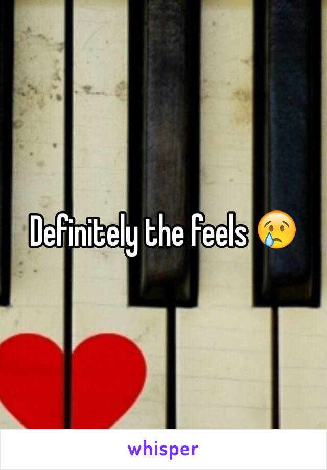 Definitely the feels 😢