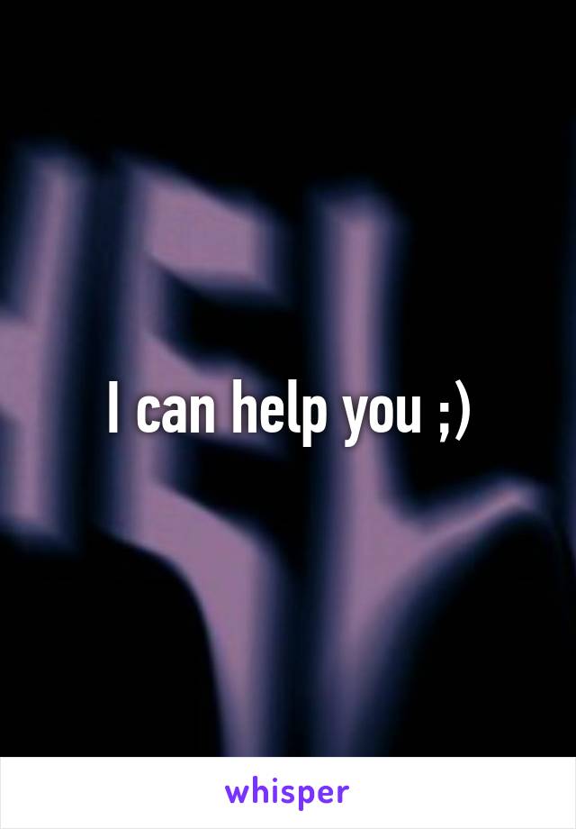 I can help you ;)