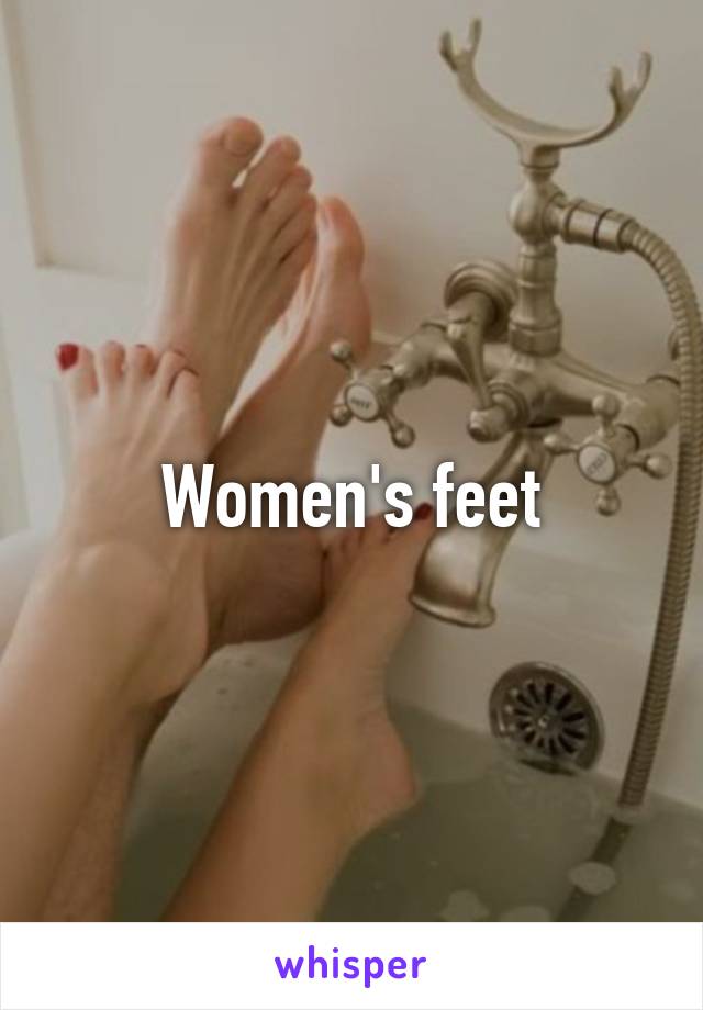 Women's feet