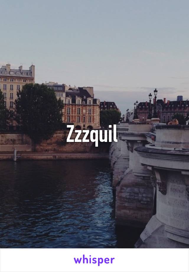 Zzzquil 