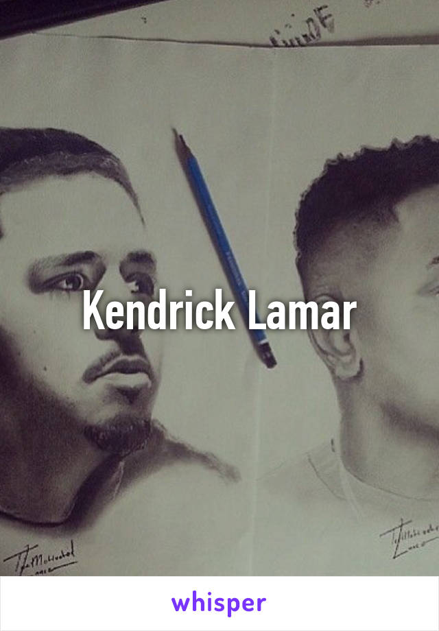 Kendrick Lamar