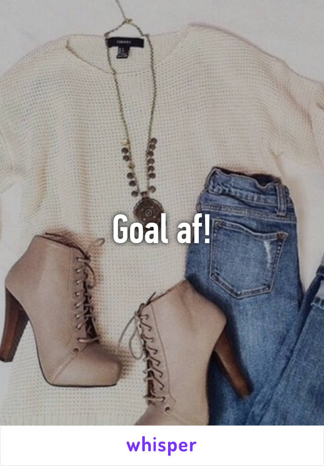 Goal af!