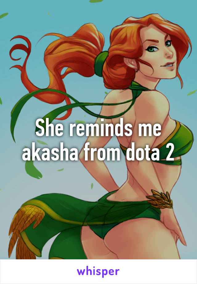 She reminds me akasha from dota 2