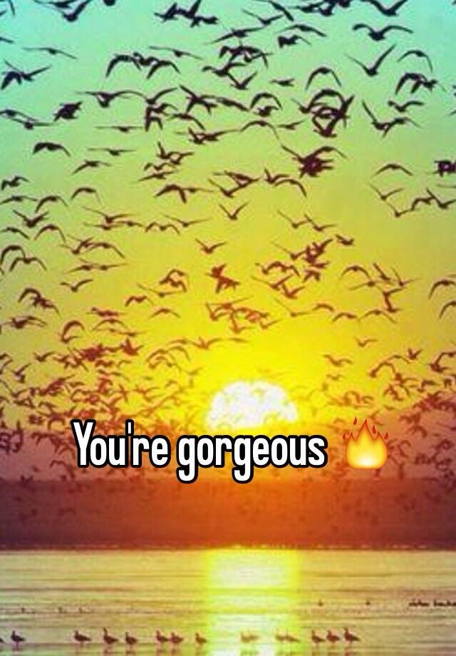 you-re-gorgeous