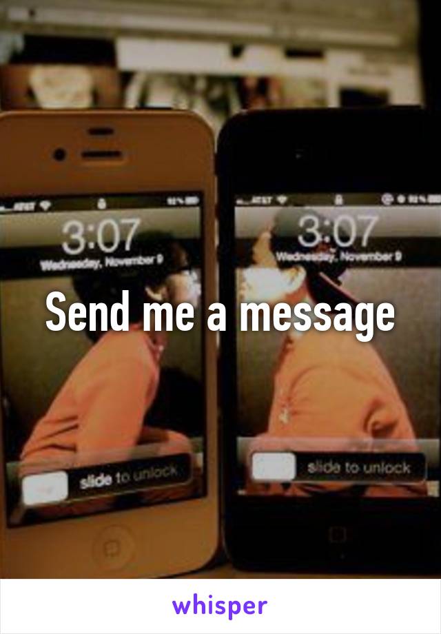 Send me a message