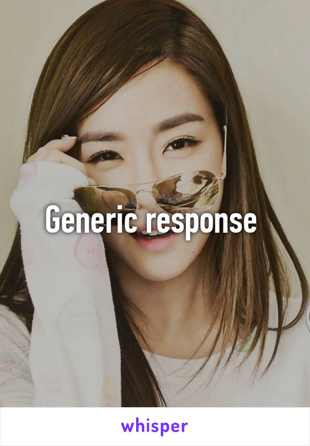 generic-response