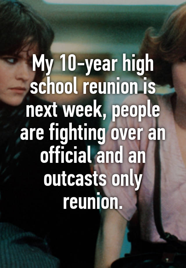 Is There A 10 Year High School Reunion