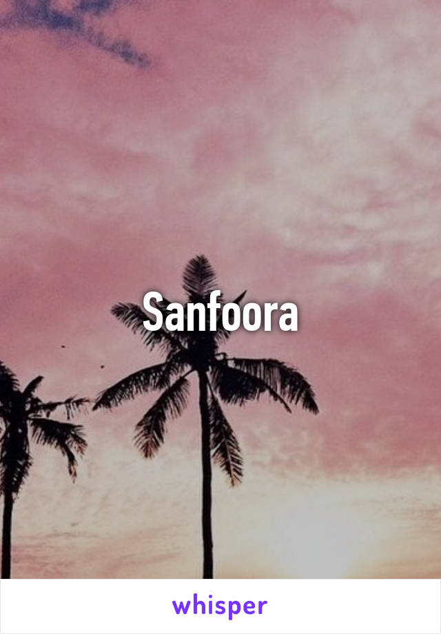 Sanfoora