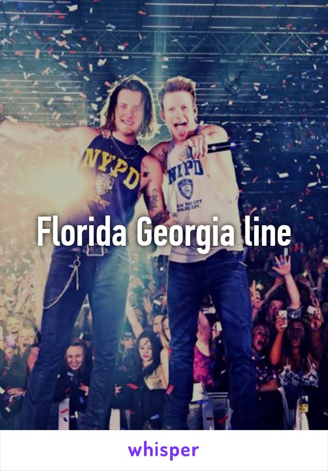 Florida Georgia line