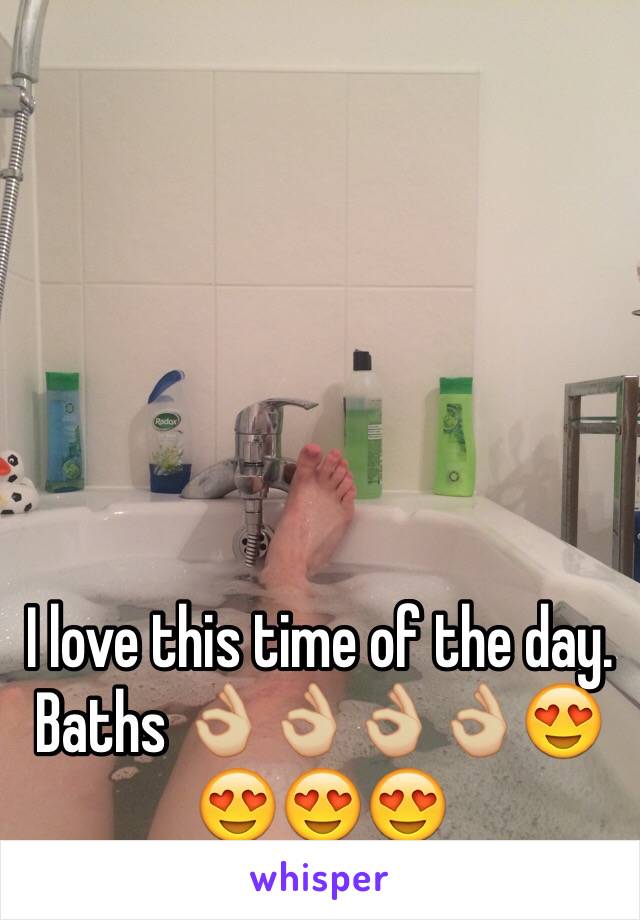 I love this time of the day. Baths 👌🏼👌🏼👌🏼👌🏼😍😍😍😍