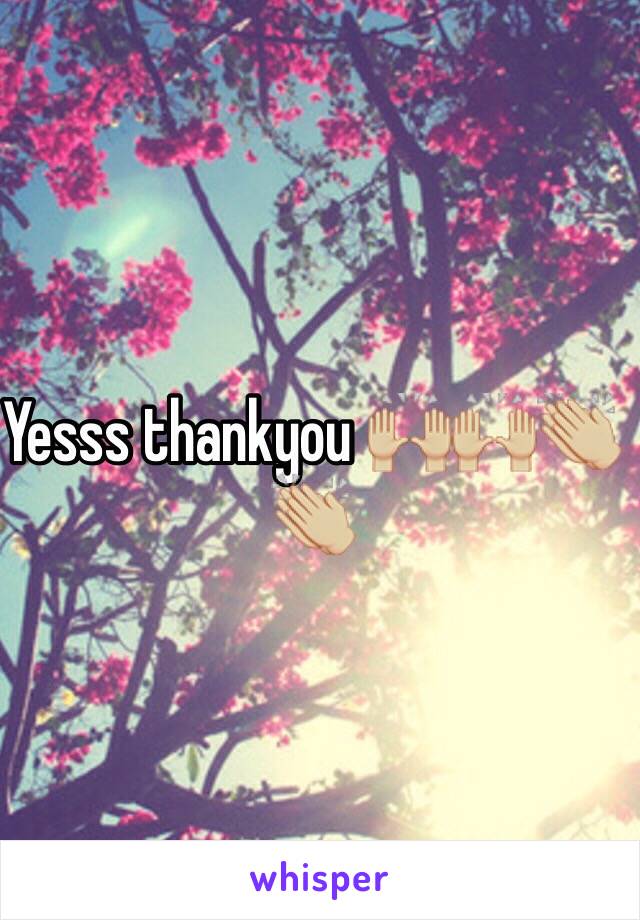 Yesss thankyou 🙌🏼🙌🏼👏🏼👏🏼