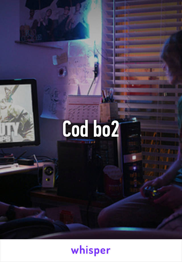 Cod bo2