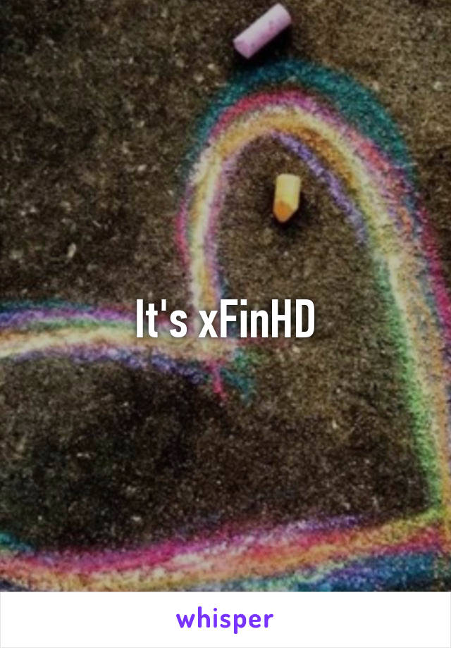 It's xFinHD