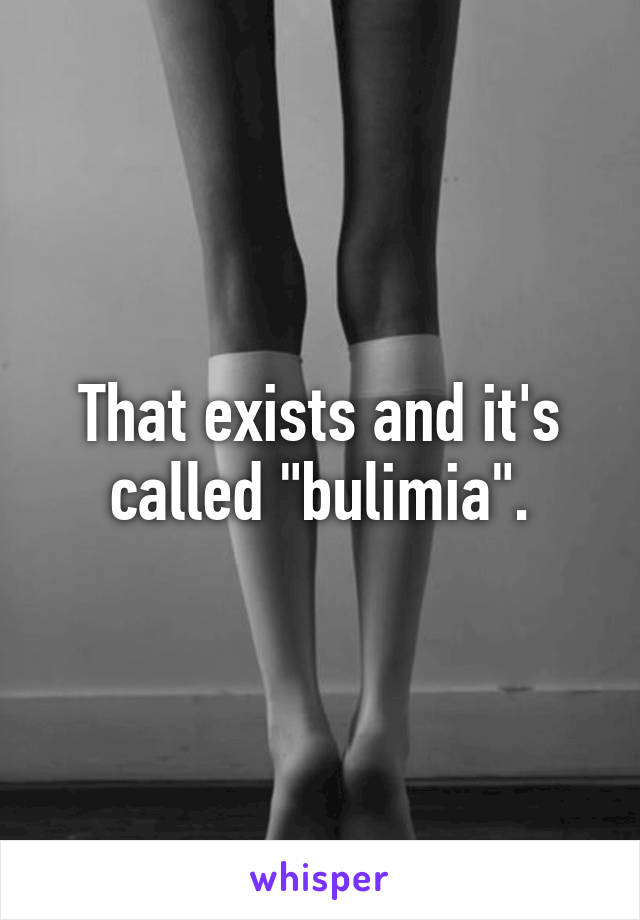 That exists and it's called "bulimia".