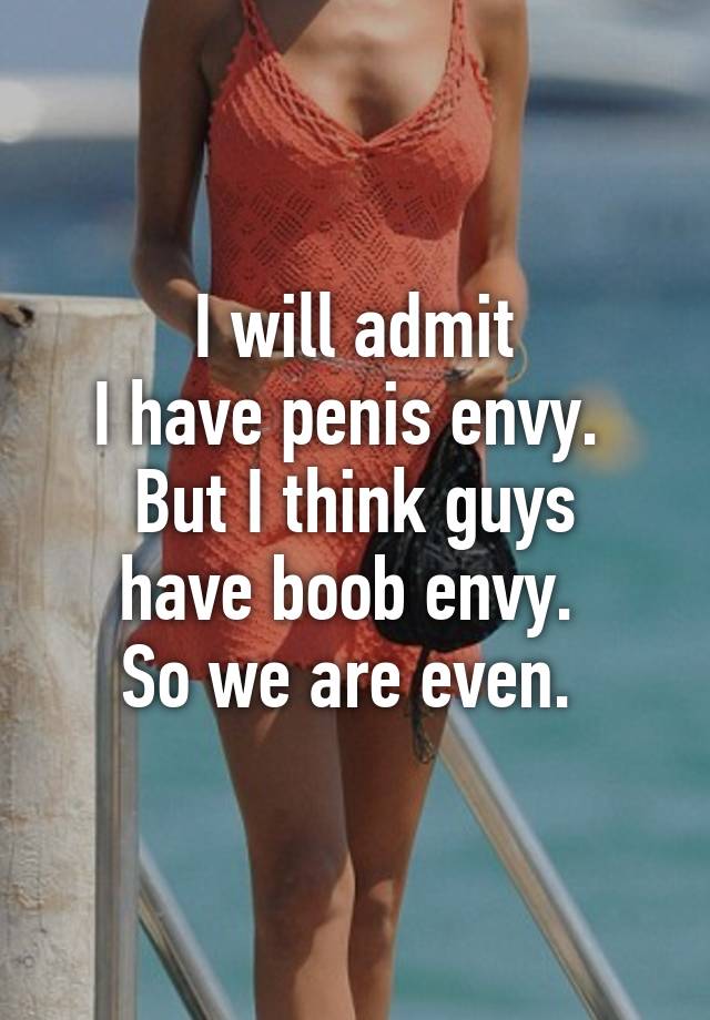 Boob envy