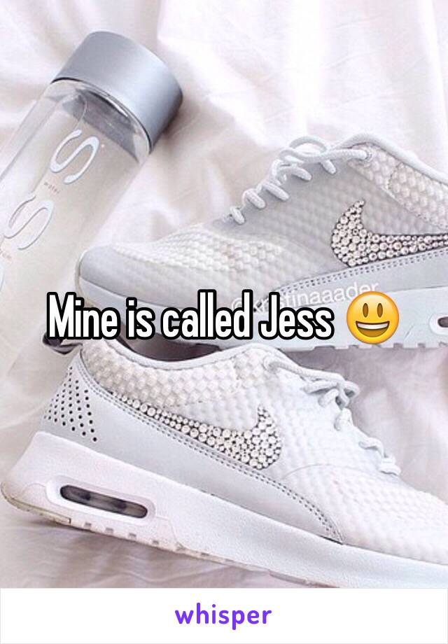 Mine is called Jess 😃