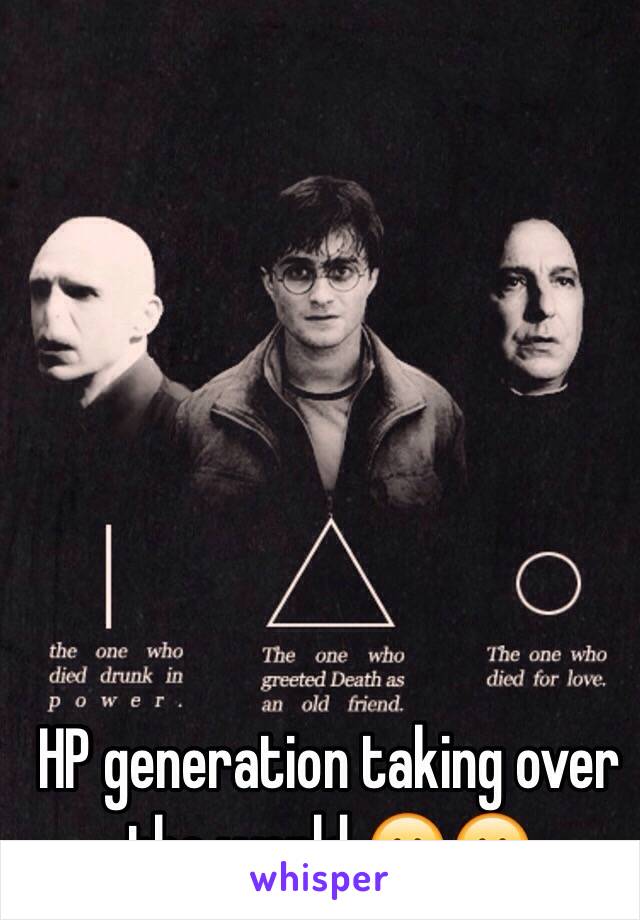 HP generation taking over the world 😁😁