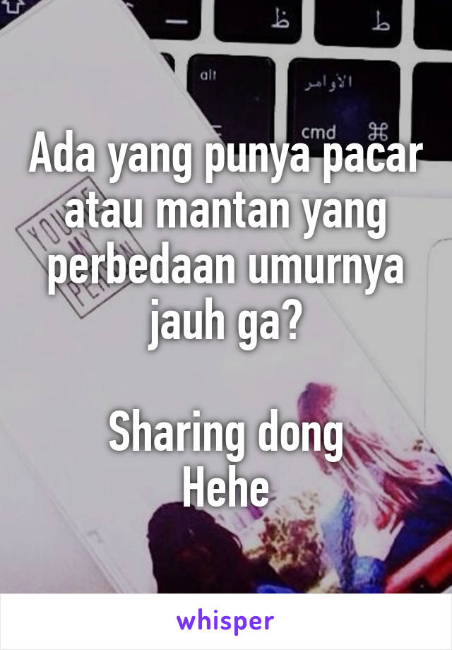 Ada yang punya pacar atau mantan yang perbedaan umurnya jauh ga?

Sharing dong
Hehe