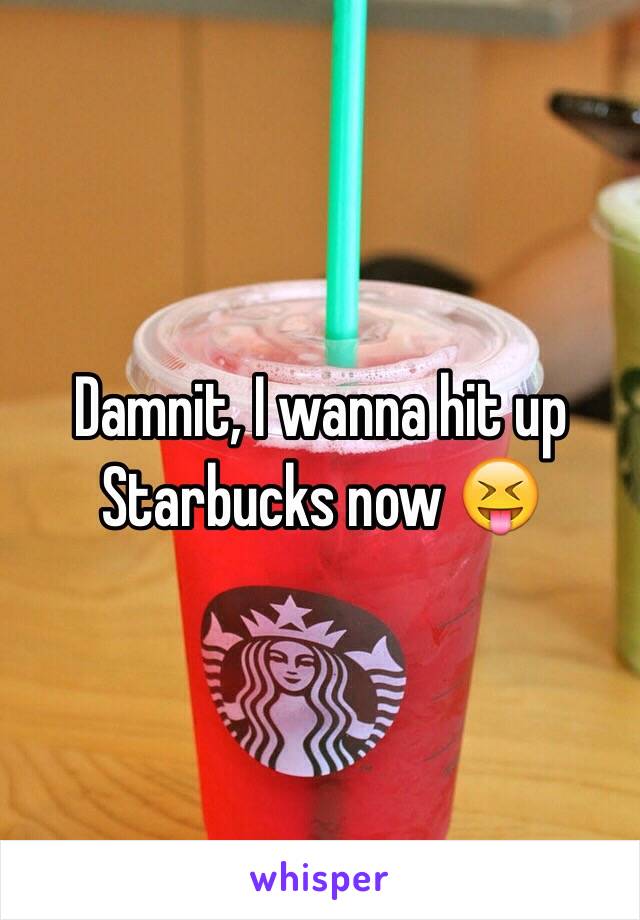 Damnit, I wanna hit up Starbucks now 😝