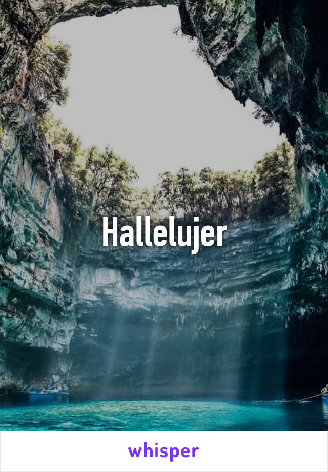 Hallelujer