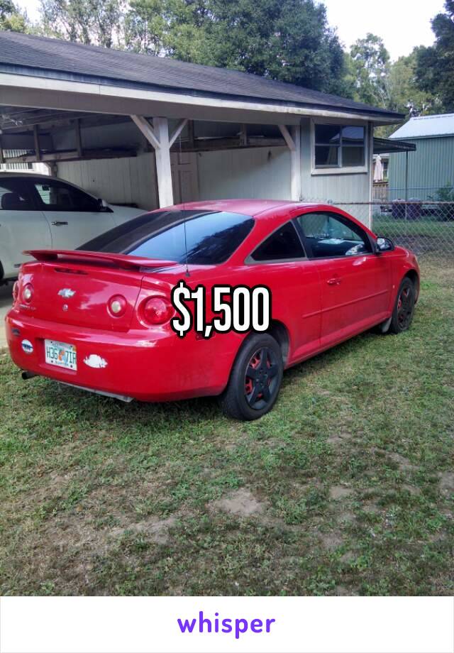 $1,500 