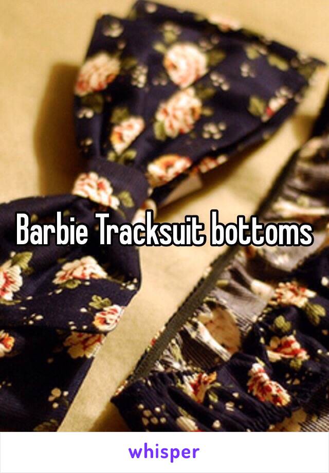Barbie Tracksuit bottoms 