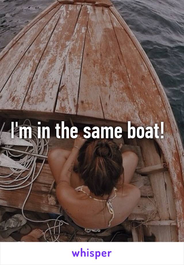 I'm in the same boat!  