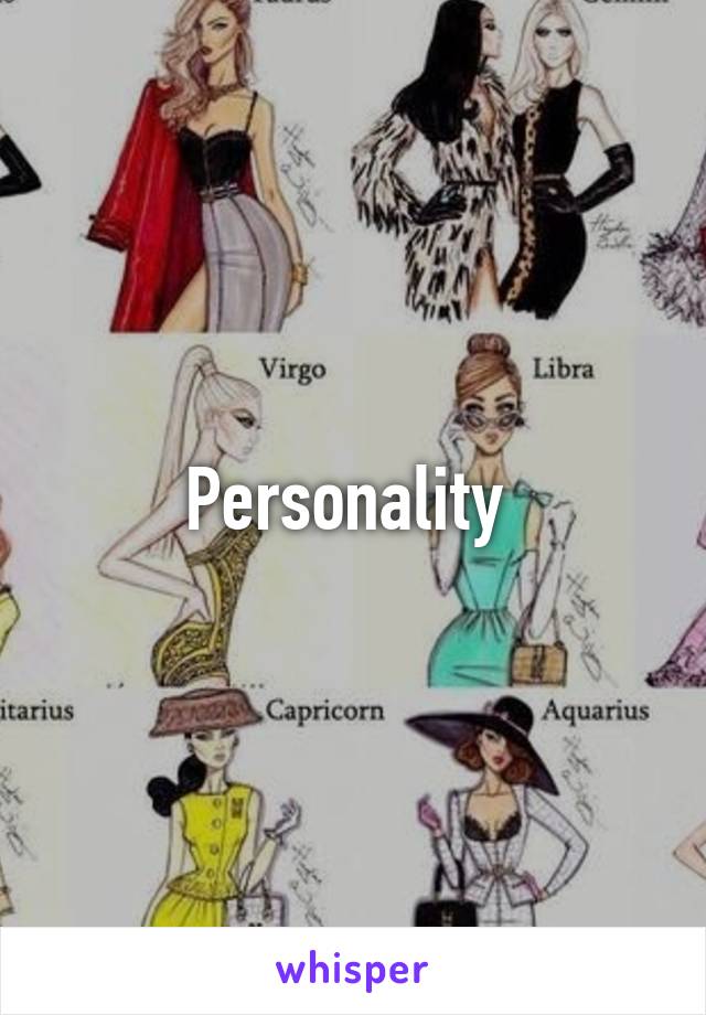 Personality 